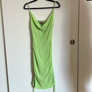 Staud Tarte Ruched Crepe Mini Dress Size 4